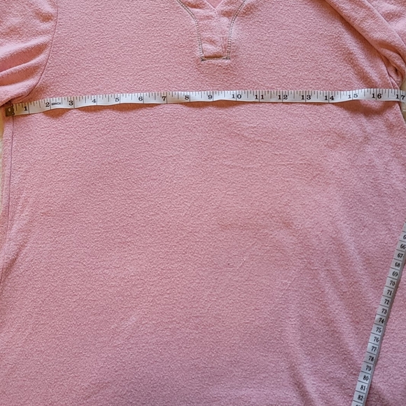 Ellen Tracy pink soft long sleeve sweater blouse - Picture 5 of 10